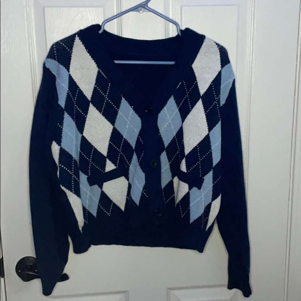 Shein cropped cardigan